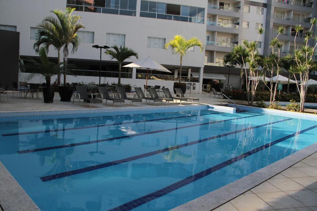 Park Veredas Flat Service 1 Quarto Rio Quente Buitenkant foto